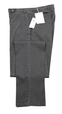Torin Opificio Mens Pants 32 Grey Chino Flat Front Modern Fit Cotton 48 EU
